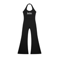 SaintStatic Women’s Halter Flared Jumpsuit