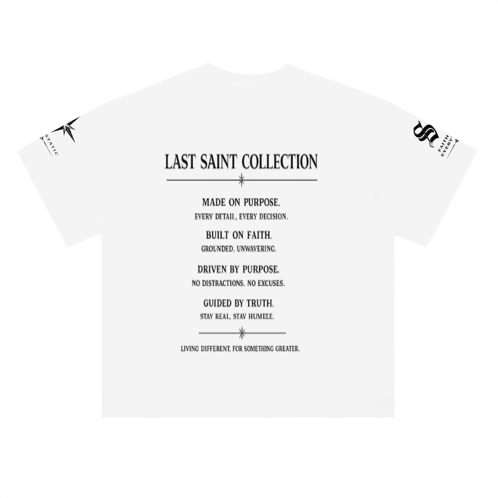 Heavyweight Drop Shoulder Cotton T-Shirt