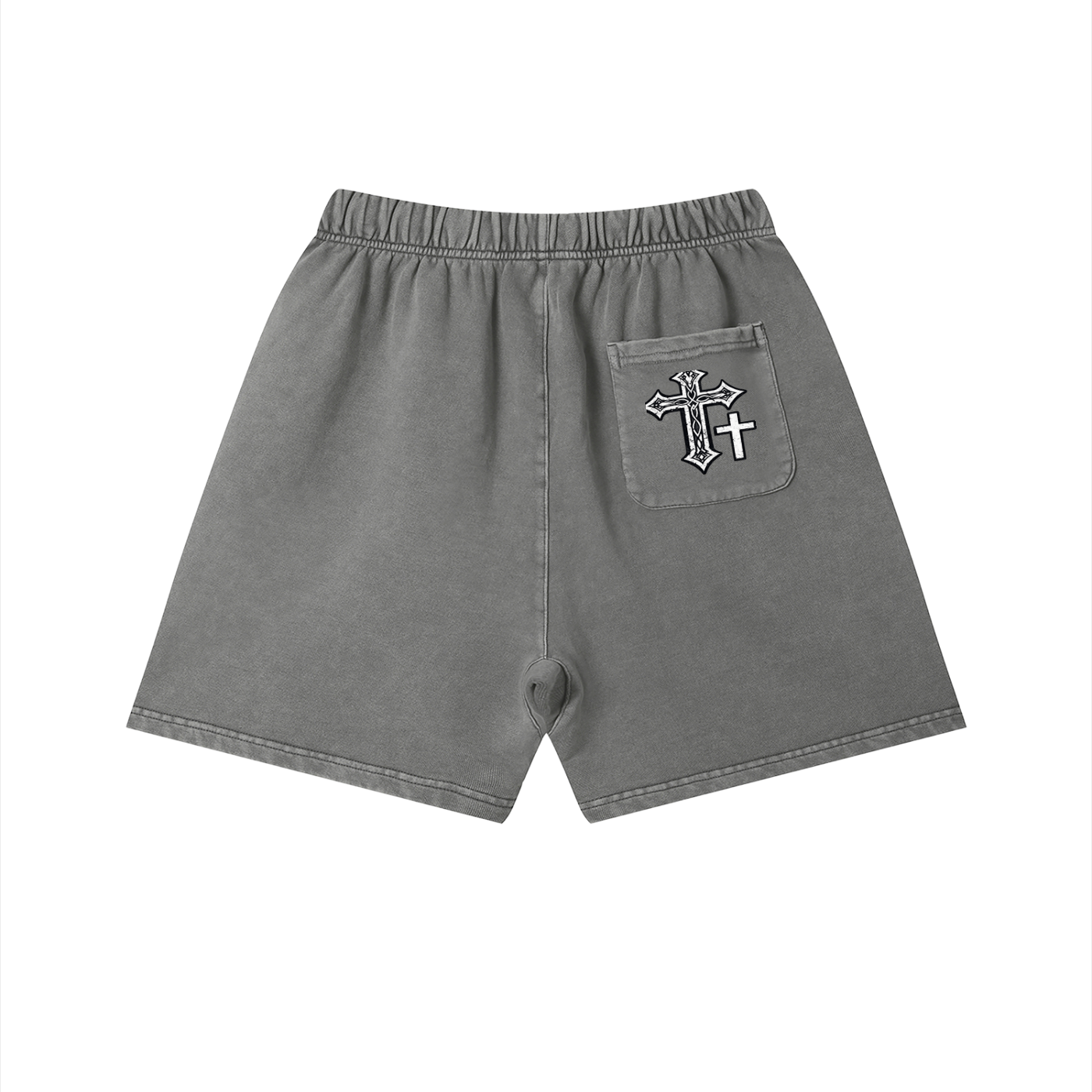 Unisex Vintage Wash Cotton Shorts