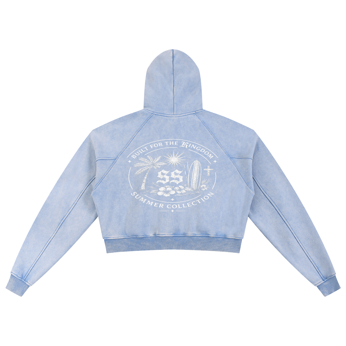 Saintstatic Cropped Hoodie