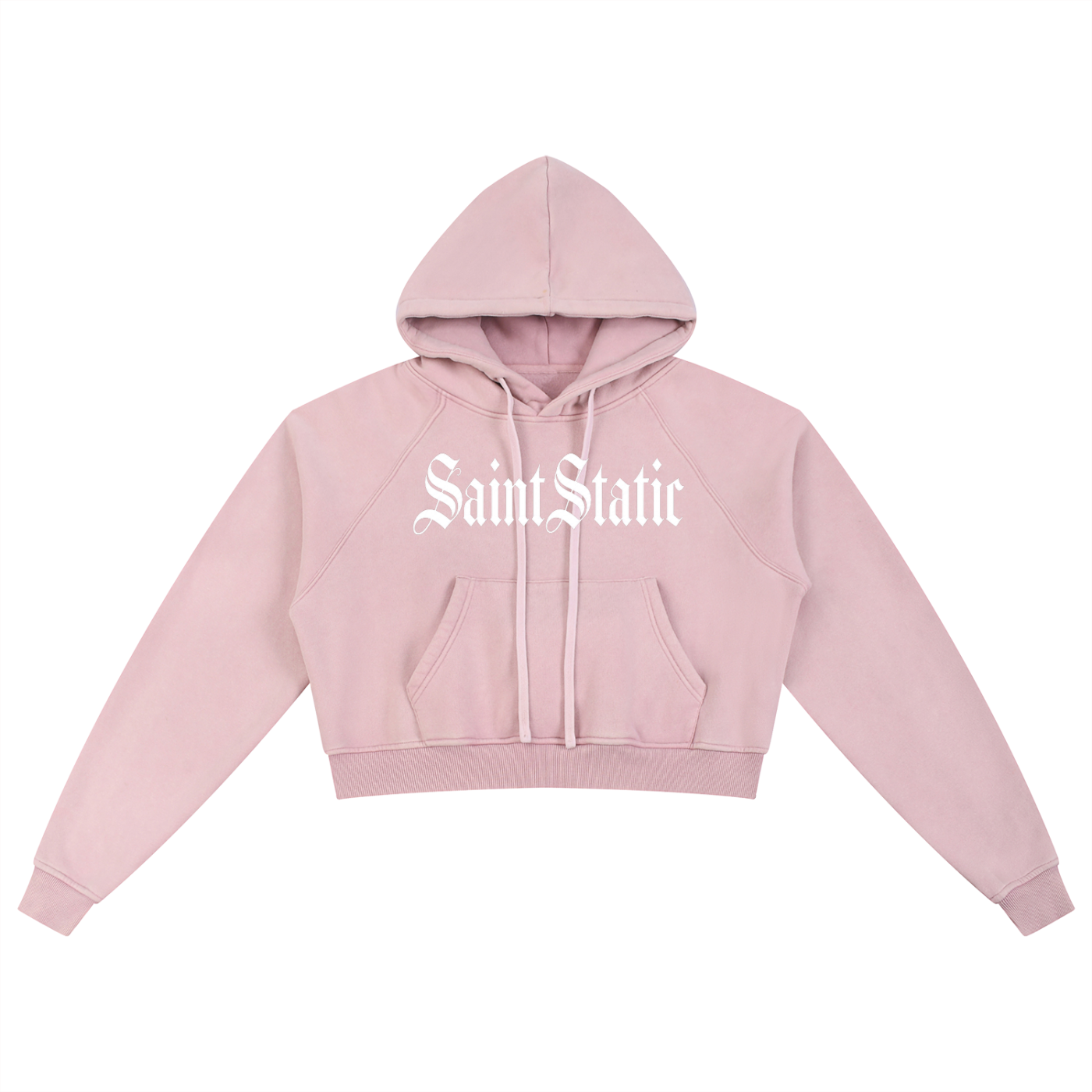Saintstatic Cropped Hoodie