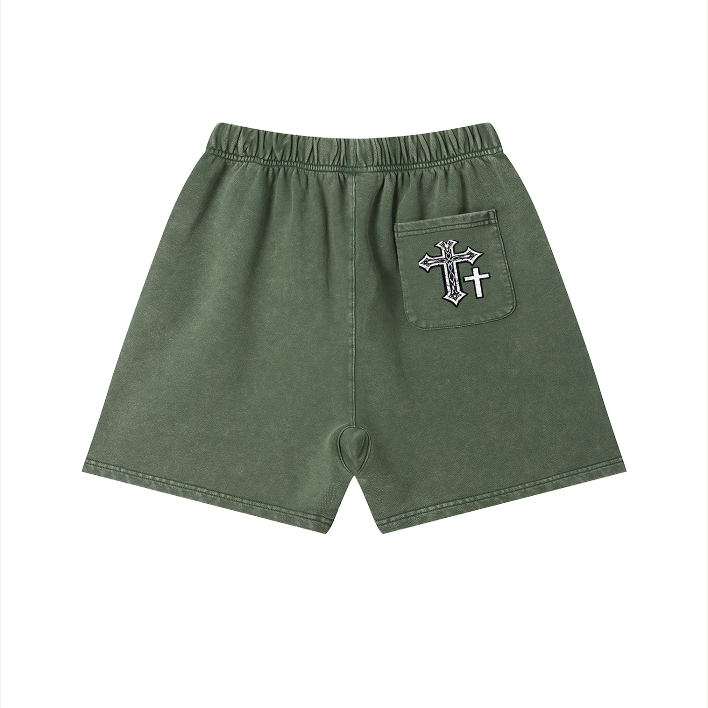 Unisex Vintage Wash Cotton Shorts