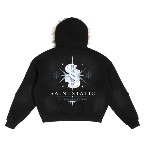 SaintStatic Detachable Fur Coat