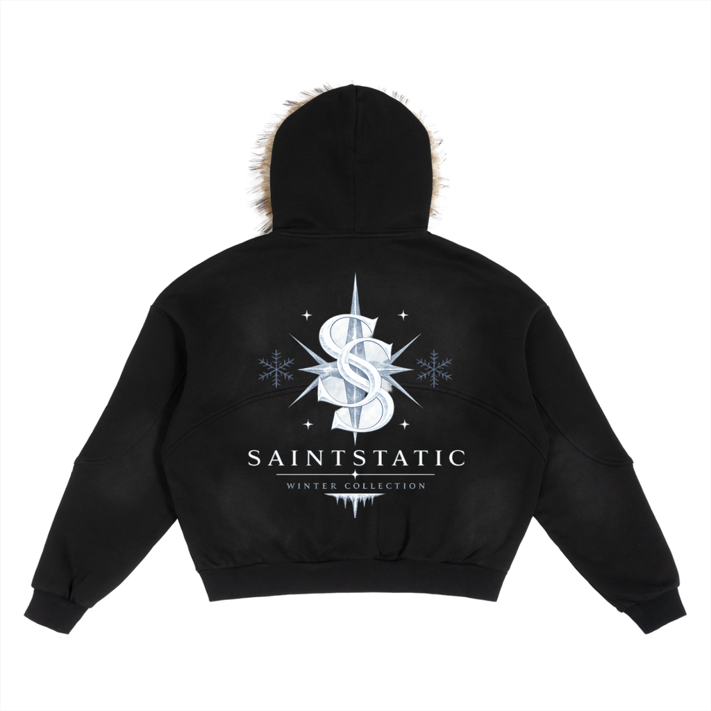SaintStatic Detachable Fur Hoodie