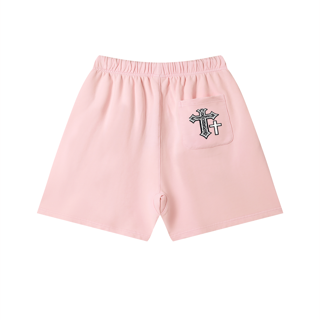 Unisex Vintage Wash Cotton Shorts